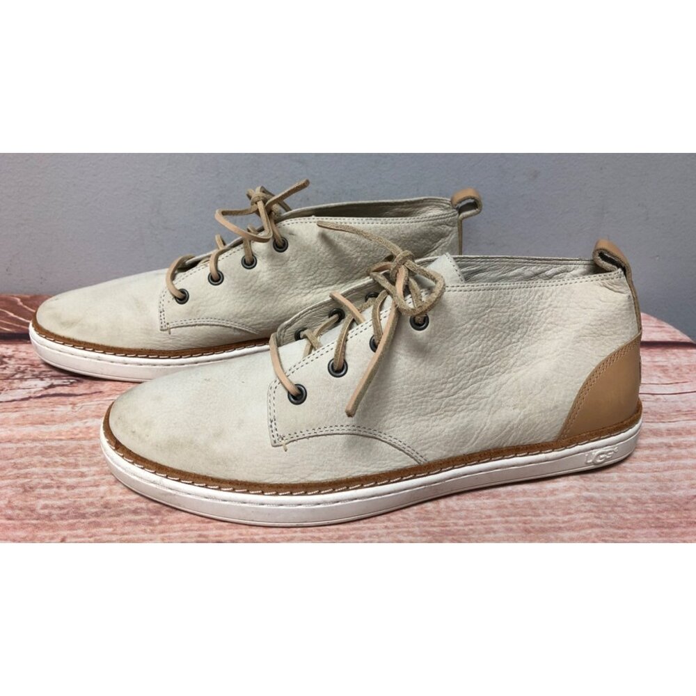 UGG KALLISTO Ceramic Leather High Top Sneakers Womens 8.5 (x9a)